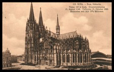 Carte postale, Cologne, côté
