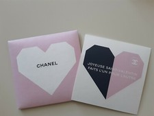 Carte chanel saint valentin - carte,