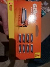 Gilette Fusion X8 Lames De Rasoir 