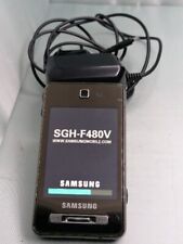 Téléphone Mobile Samsung  SGH-F480V - Noir FONCTIONNE