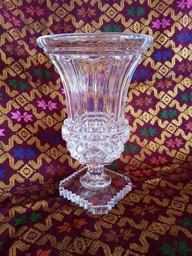 Vase médicis cristal art - vase,