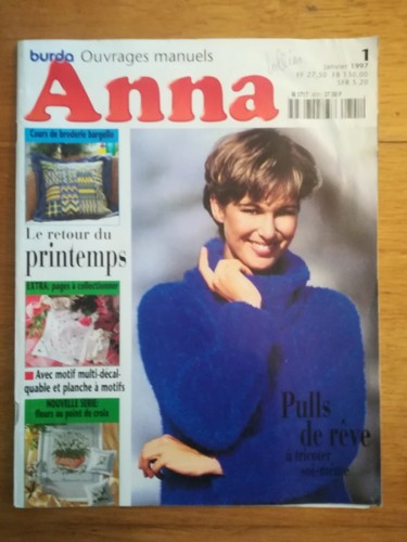 Burda anna crochet tricot - anna,