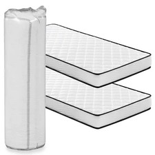 Lot 2 Matelas 90x190 cm 15 cm