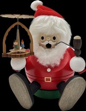 Père Noël En Bois Avec