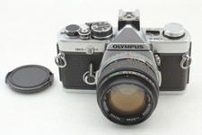 [N MINT] Olympus OM-1 SLR 35mm Film Camera + Zuiko Auto-S 50mm f/1.8 Lens JAPAN