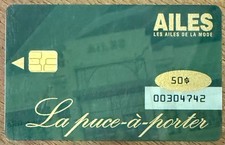 CANADA AILES 50$ CARTE DE PAIEMENT FIDÉLITÉ PAY CARD CARTA SCHEDA BANK BANCAIRE