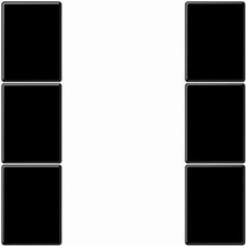 Jeu de touches Jung KNX