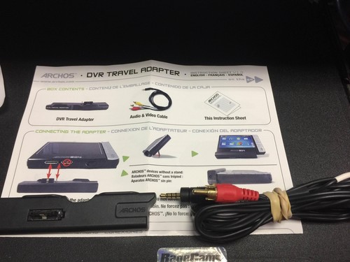 Archos dvr travel - adapter, snap