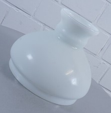 Abat-jour en verre opalin tulipe Ø 27,5 cm pour lampadaire suspension luminai...