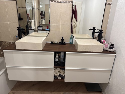 Meuble salle bain double - meuble,
