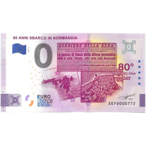 Zéro euro souvenir - zÉro,