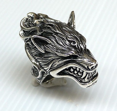 Bague homme tête - homme, de