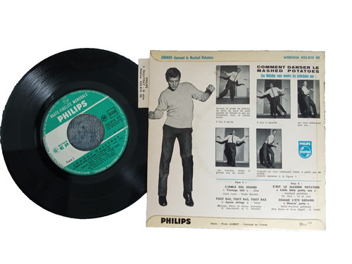 Johnny hallyday 45t ptte - johnny,
