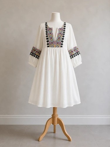 Robe courte fluide - , d'été