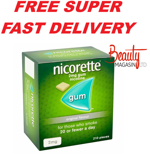 Nicorette original flavour gum - flavour,