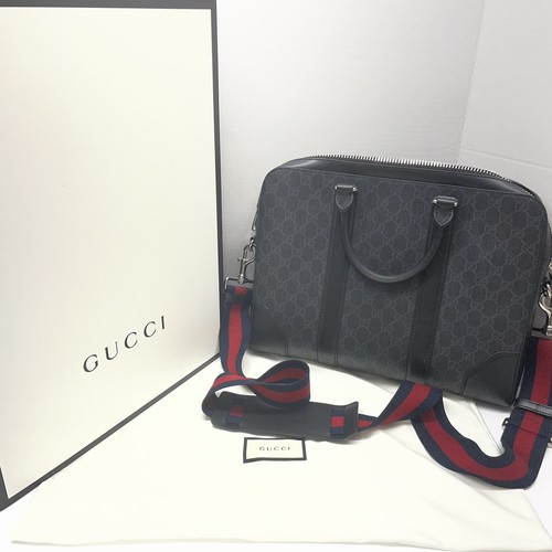 Gucci supreme briefcase - gg,