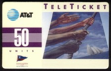 Carte Téléphonique America's Cup (Français) 50u