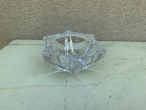 Ancien cendrier cristal daum - ancien,