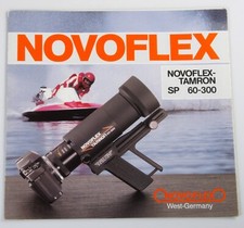 BROCHURE CATALOGUE OBJECTIF NOVOFLEX TAMRON SP 60-300mm Lens