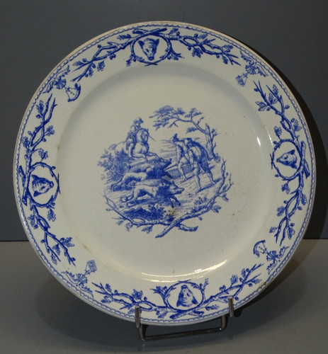 Belle assiette ceramique gien - ceramique,