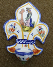 HENRIOT QUIMPER - BÉNITIER EN