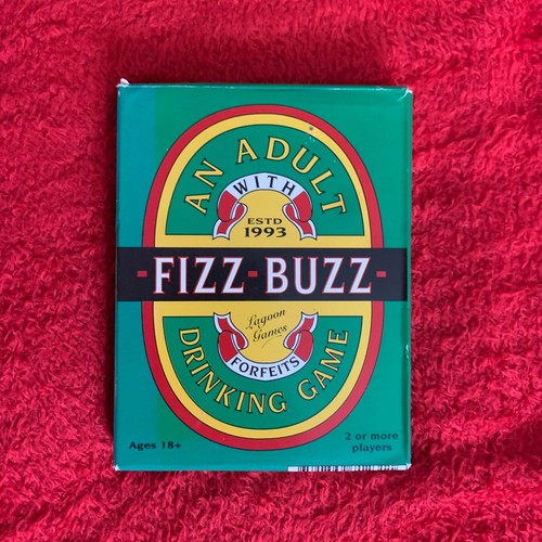 Fizz buzz adult drinking - fizz,