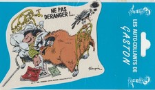Franquin autocollant gaston - franquin,