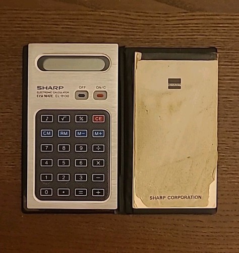 Calculatrice sharp 8130 - sharp,