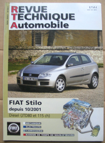 Revue technique fiat - technique, stilo