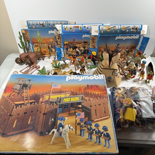 Playmobil western lot - playmobil,