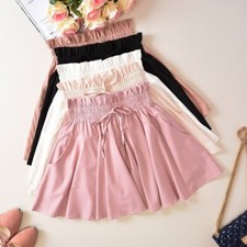 Femme Jupe Mousseline A Ligne