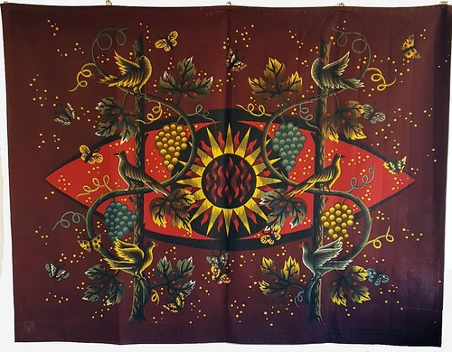 Tapisserie oeil de jean - "oeil",