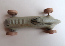 Voiture Verte Platre et Farine