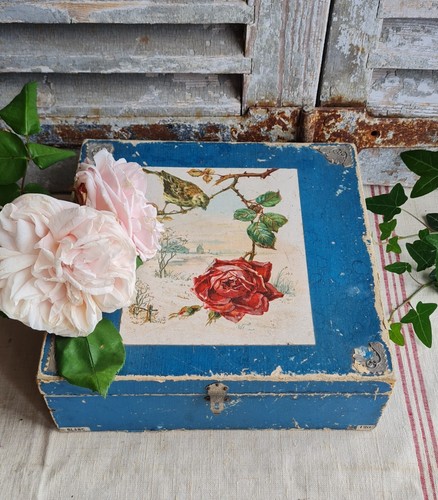 Ancienne boite bois - boite, en