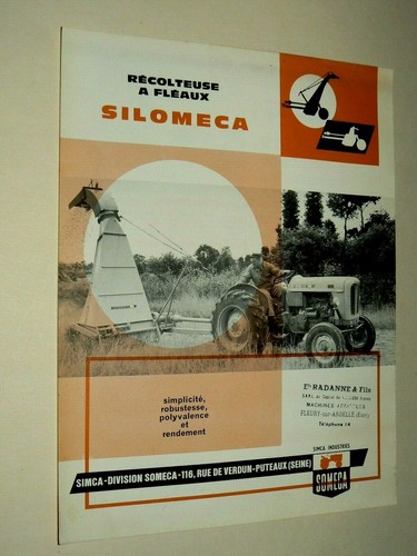Prospectus tracteur someca - tracteur,