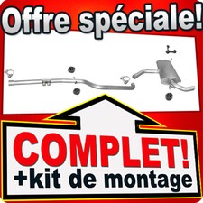 Échappement pour SEAT LEON (1P1) / SEAT ALTEA 1.6 1.9 TDI dés 2004 Silencieux