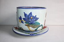 Grand cache-pot et dormant en