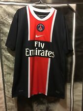 MAILLOT PSG DOMICILE 2011/2012 HOMME TAILLE L FLOQUE SUPRAS 91 EN TRES BON ETAT