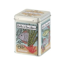Boîte à Cubes Bouillon modèle Poisson vintage - Derrière la porte (DLP)