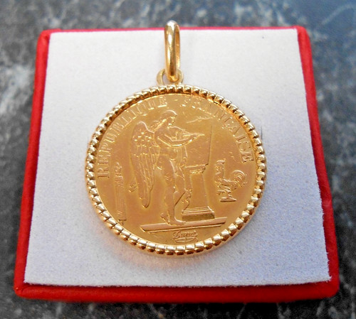 Pendentif 18k 20 - pendentif, en