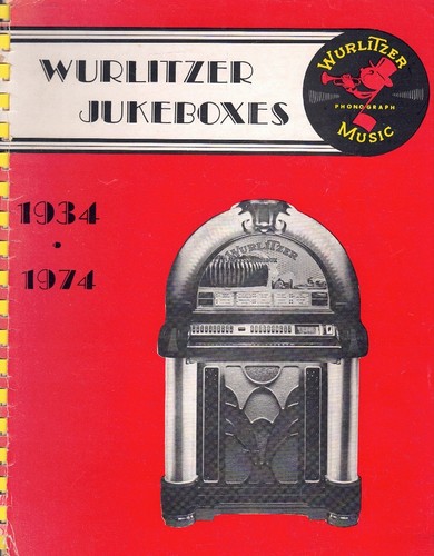 Wurlitzer jukeboxes 1934 - jukeboxes,, 1934-1974