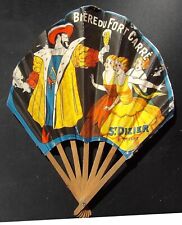 éventail publicitaire. BIÈRE DU FORT CARRE. Saint-DIZIER