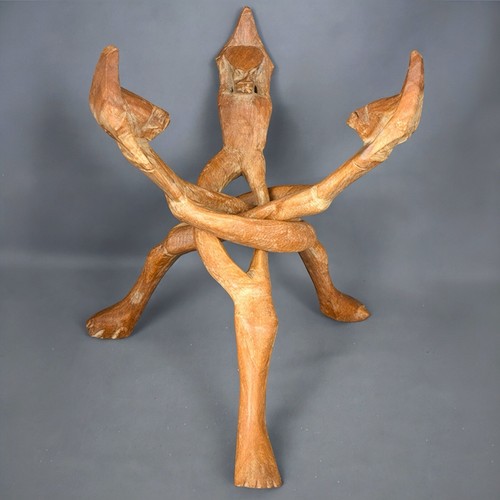Trépied bois fait main - en,