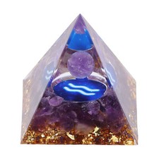 Pyramide De Pierre De Pouvoir De Guérison Pyramide 'énergie En Résine Fabriquée
