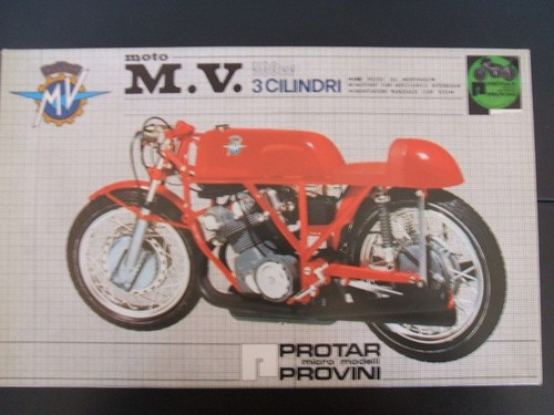 Maquette moto mv agusta - maquette, 1/9
