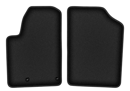 Tapis avant velours noirs