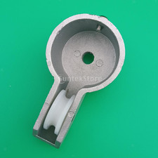 Mât De Drapeau Fixe à Poulie Simple Pour Drisse Externe En Fonte D'aluminium