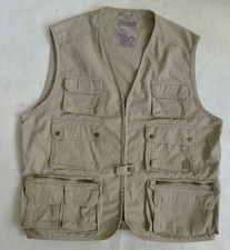 Sea Barrier gilet à poches en coton XL - voyage pêche chasse randonnée vélo