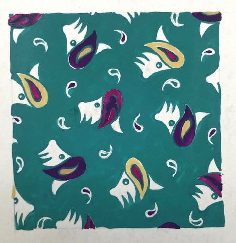 Dessin gouache originale - gouache,