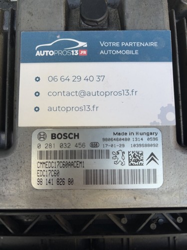 Calculateur moteur peugeot - moteur,